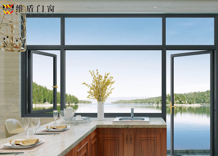 維盾斷橋鋁門窗，選用原生鋁錠型材
