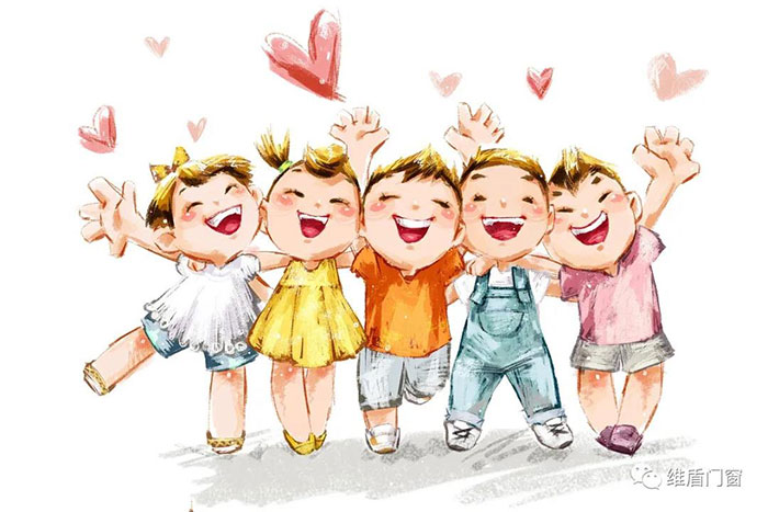 維盾門(mén)窗伴孩子健康成長(zhǎng)